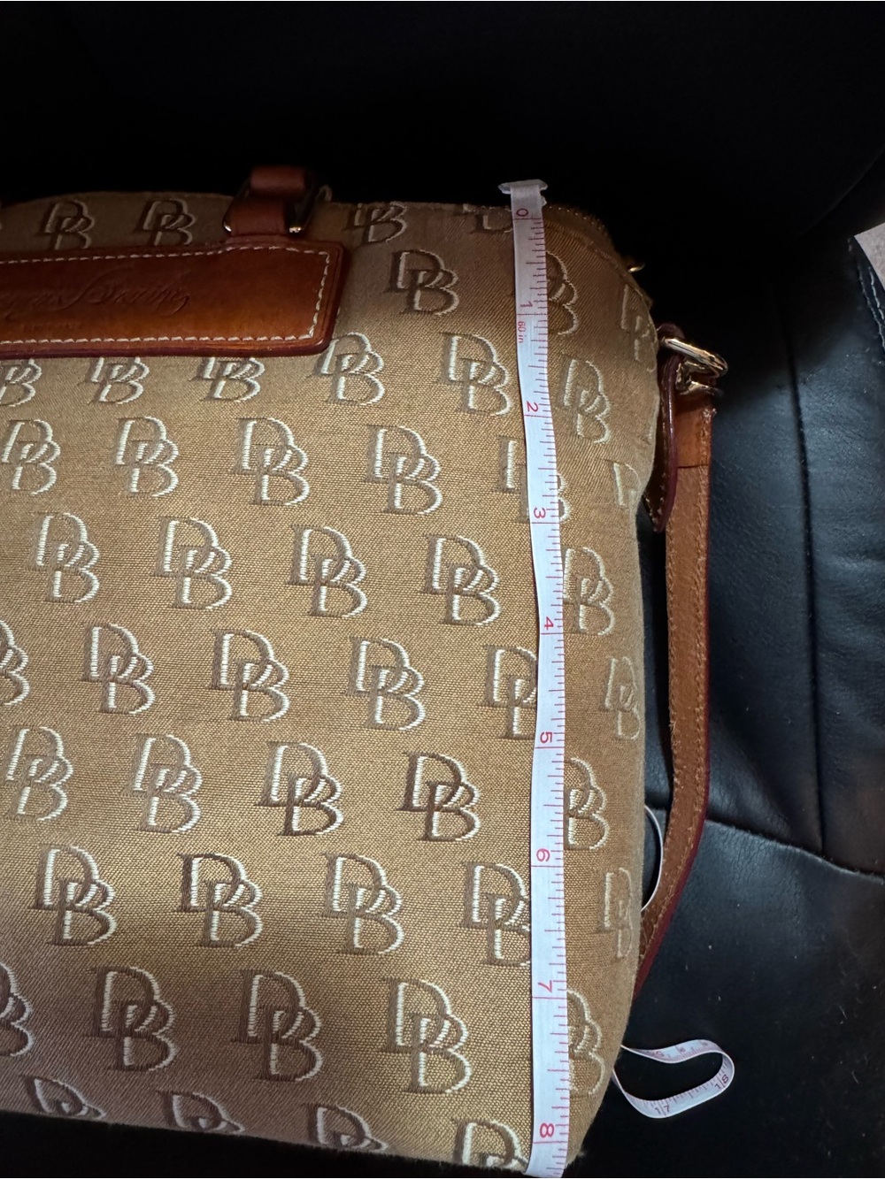 Dooney & Bourke Monogram Handbag - Picture 15 of 15